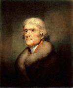 Rembrandt Peale, Painting of Thomas Jefferson